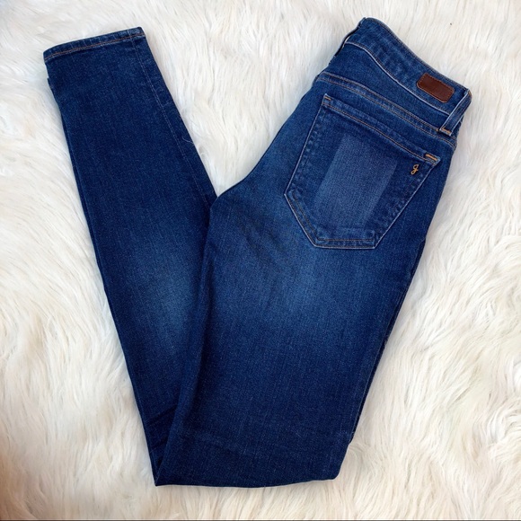 Joie Midrise Rolled Skinny Jeans in Hana - Picture 5 of 8